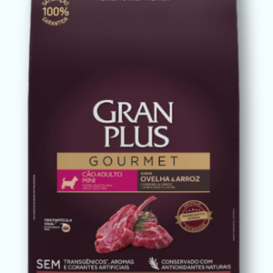 Ração Gran Plus Cão Gourmet Adulto Mini Ovelha E Arroz 3kg